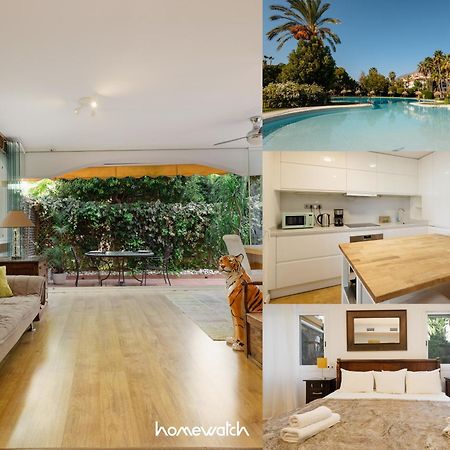 Ground Floor Holiday Apartment With Terrace And Pool In Puerto Banus, מארבלה מראה חיצוני תמונה